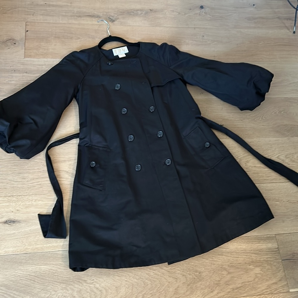 Micheal Kors Black Trench Coat